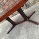 Large vintage Baumann table in rosewood with extensions, antique furniture.