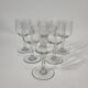 Set de 6 verres à vin / eau xixeme début xxème