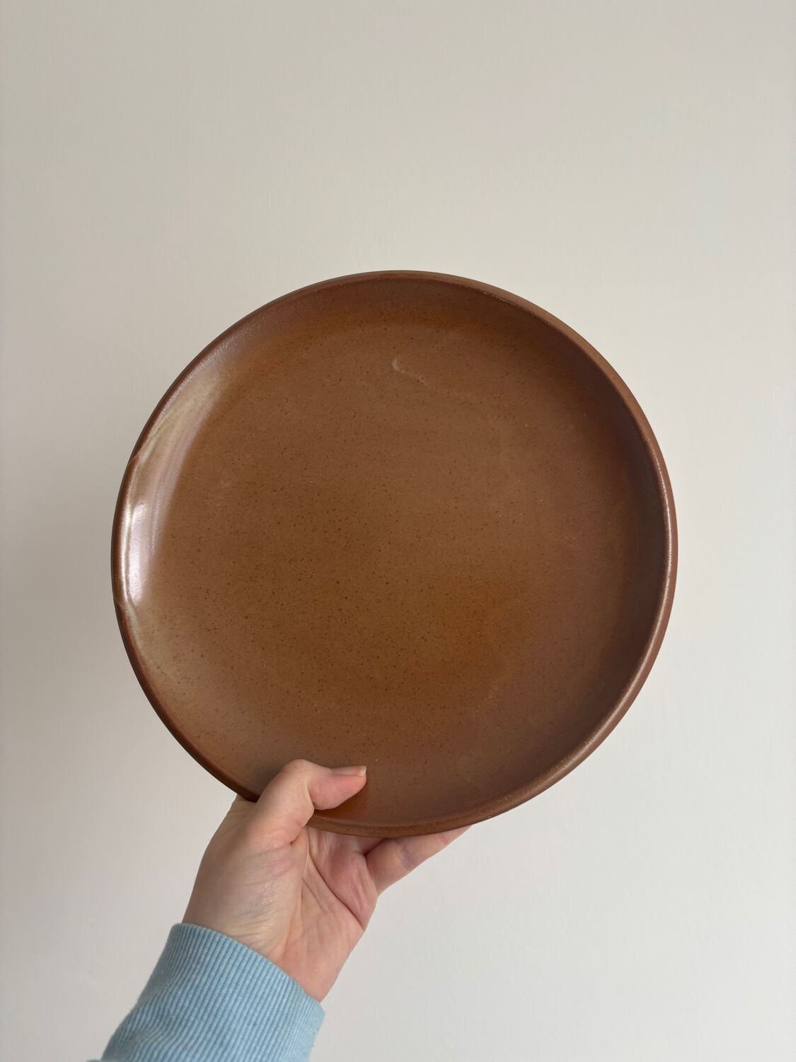 Set of 6 vintage Brenne stoneware plates from France – Stoneware service