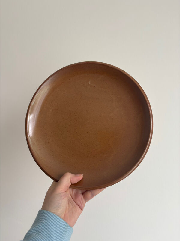 Lot de 6 assiettes Brenne Grès de France vintage – Service en grès bei