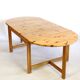 Table à manger en pin de Karin Moberg années 70