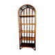 Rattan shelf