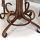 Bistro dining table in bentwood and cane from Alvar Aalto by Thonet