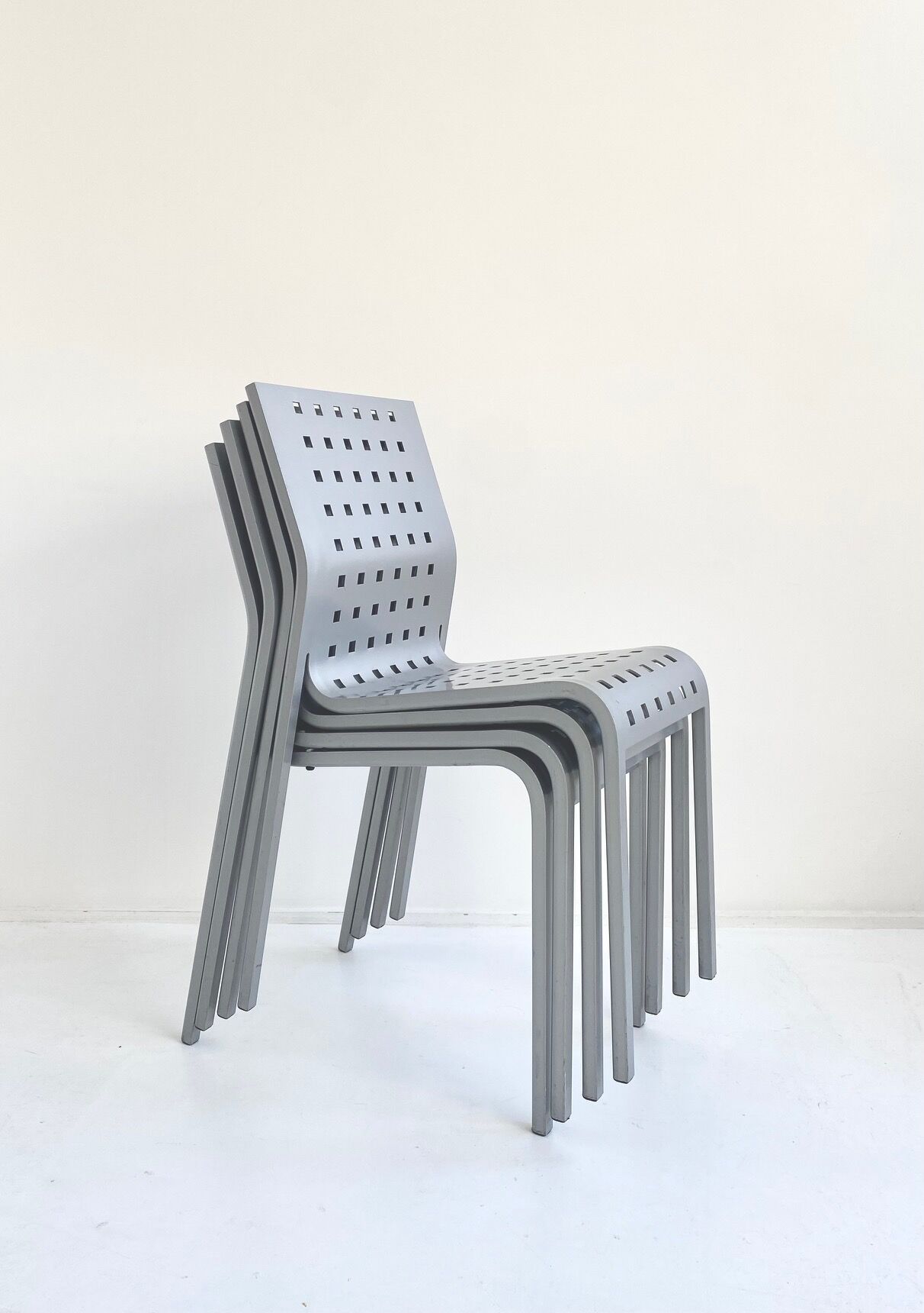 4 Mirandolina chairs by Pietro Arosio for Zanotta, 1993
