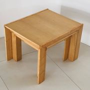 Model 777 ash nesting tables by Afra & Tobia Scarpa for Cassina, Italy 1960s