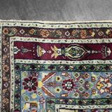 Handwoven Balouch prayer rug, Middle Eastern oriental style, 1960s.