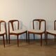 Set of 4 “Juliane” chairs by Johannes Andersen – 1960s