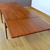Scandinavian teak table Ejvind A. Johansson vintage 1960