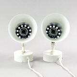 Pair of Scandinavian Mid Century Wall Lights Model V-239 from Hans-Agne Jakobsson Ab Markaryd, 1960s