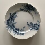 Ensemble de sept assiettes plates en porcelaine anglaise Johnson Bros