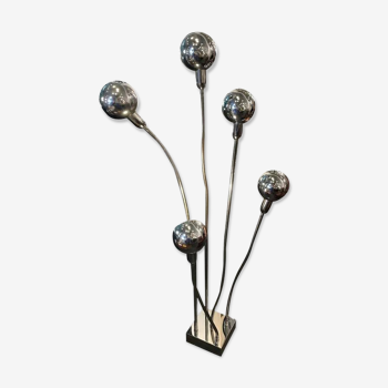 Pierre Folie floor lamp in chrome 70 years