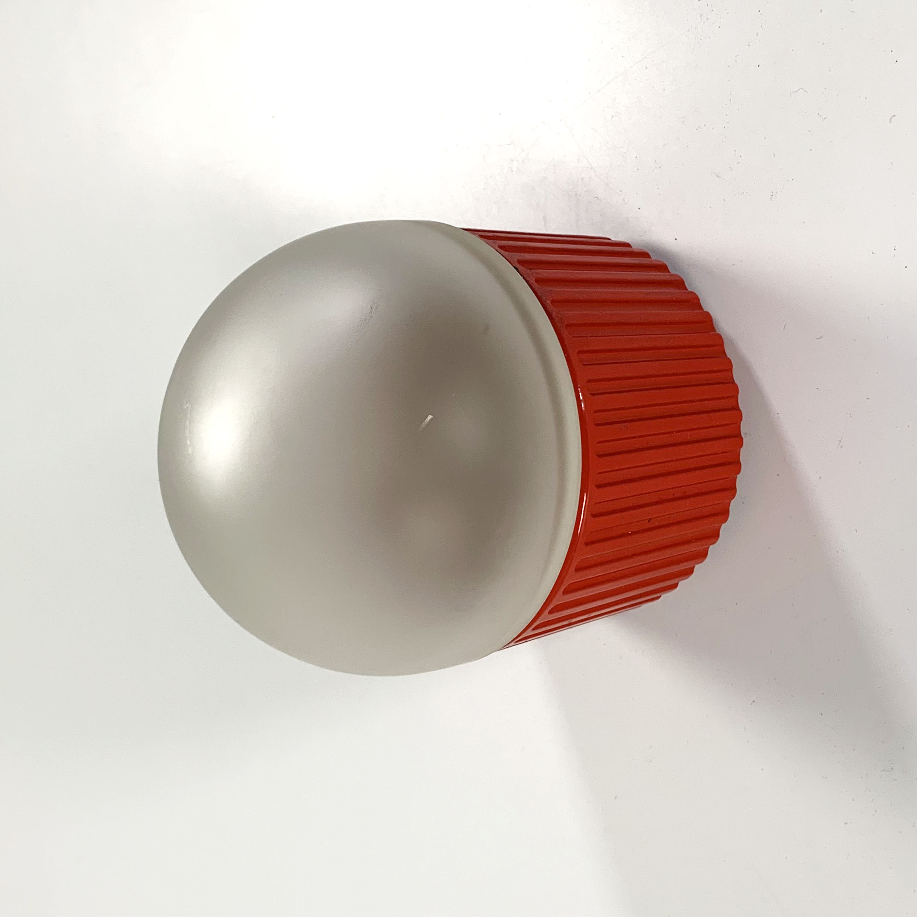 Red Bulbo wall lamp by Barbieri & Marianelli for Tronconi, 1980