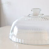 Glass cheese bell, vintage