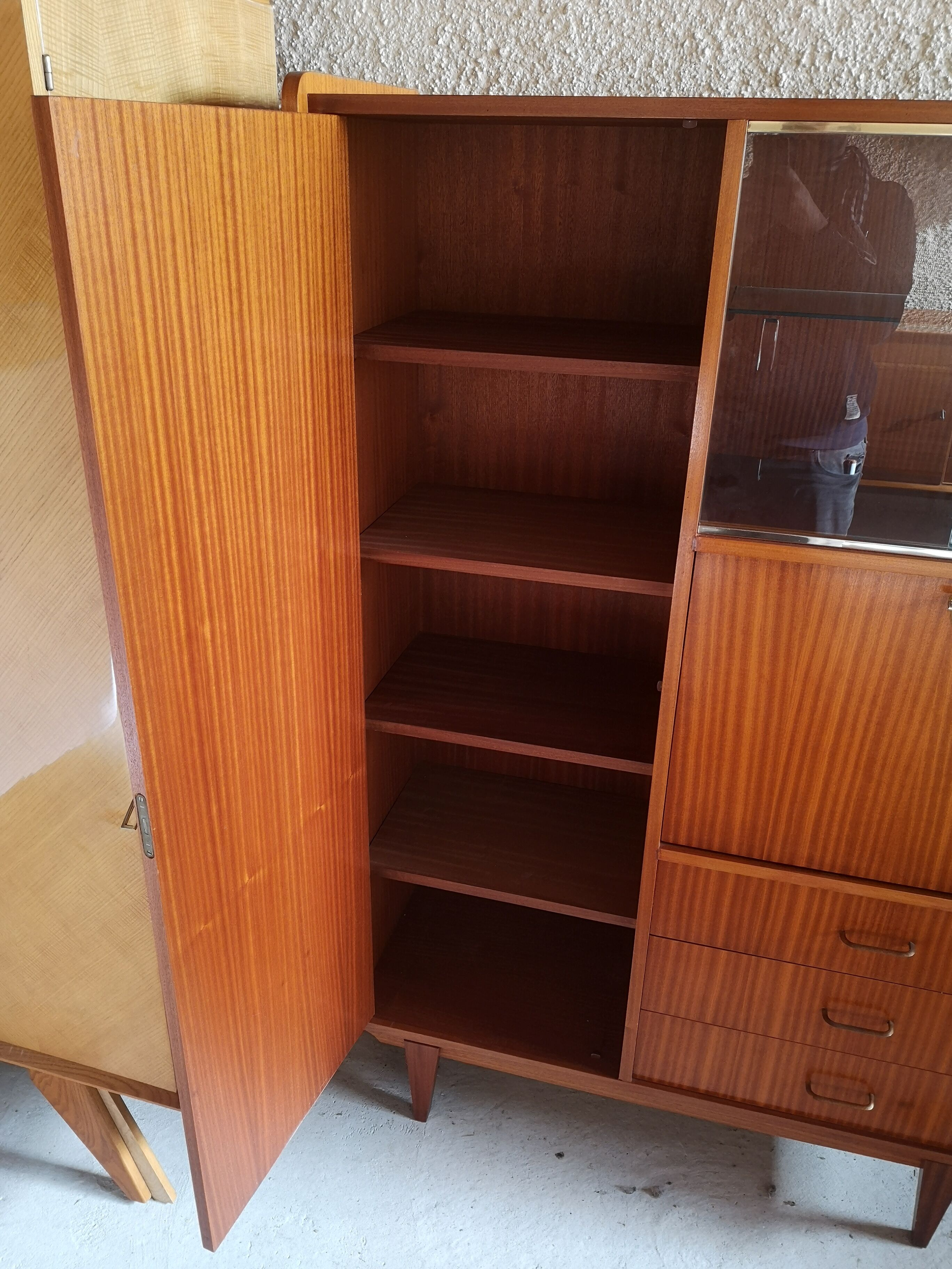 Armoire secrétaire vintage
