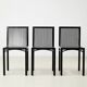 Ruud Jan Kokke Set of 3 'Latjes Dining Chairs for Metaform Netherlands 1986