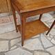Vintage oak side table