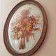 Large frame dried flowers