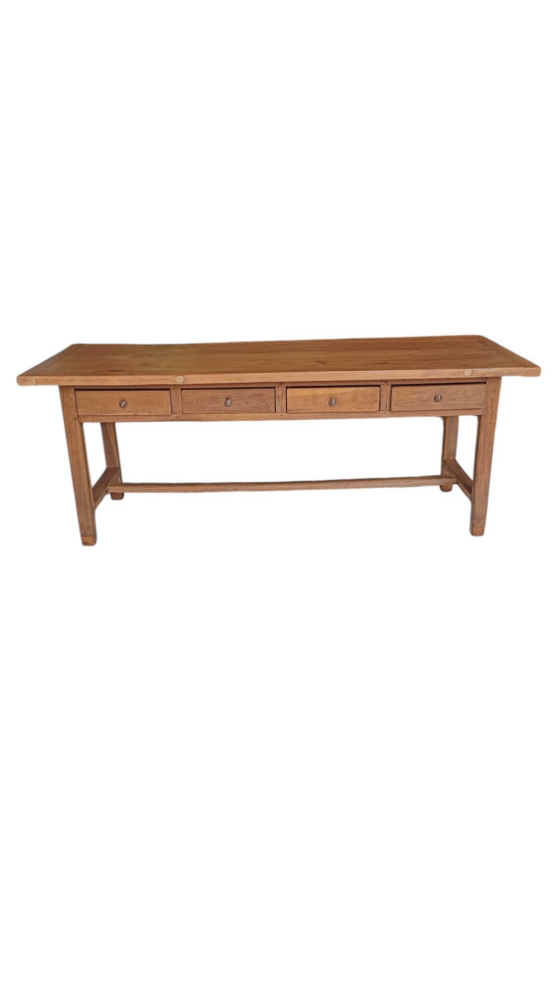 Table de ferme en chêne - Rénovée
