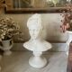 Bust of Proserpine vintage neoclassical sculpture