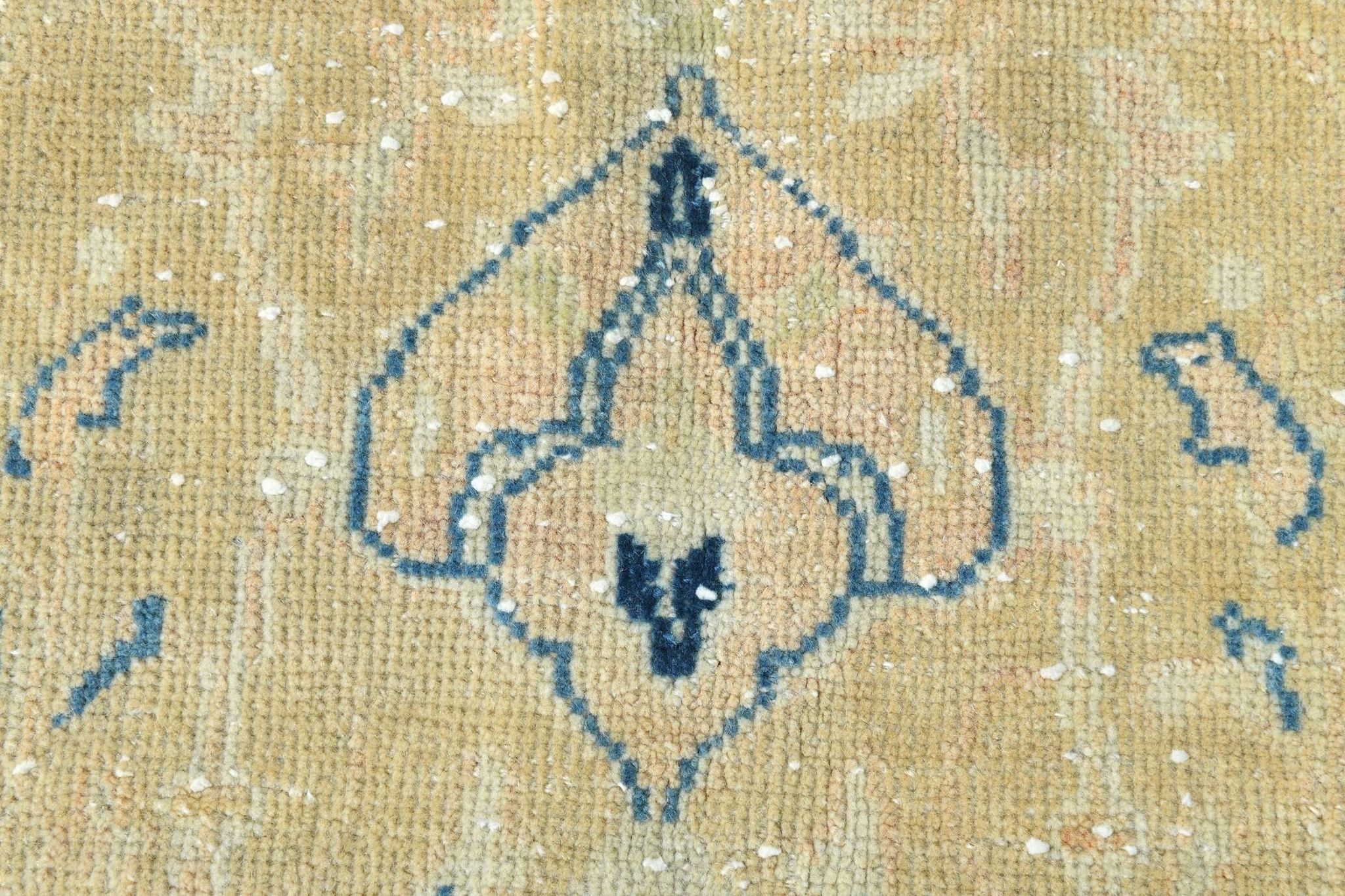 10x13 Blue & Peach Floral Antique 55s Persian Rug, 301x388Cm