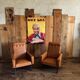 Paire de fauteuils vintage