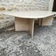 Table basse en travertin