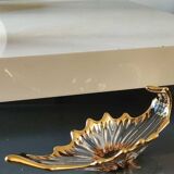 Empty Pocket/Decorative Bowl/Royal Bayel Crystal. 18k gold highlights.