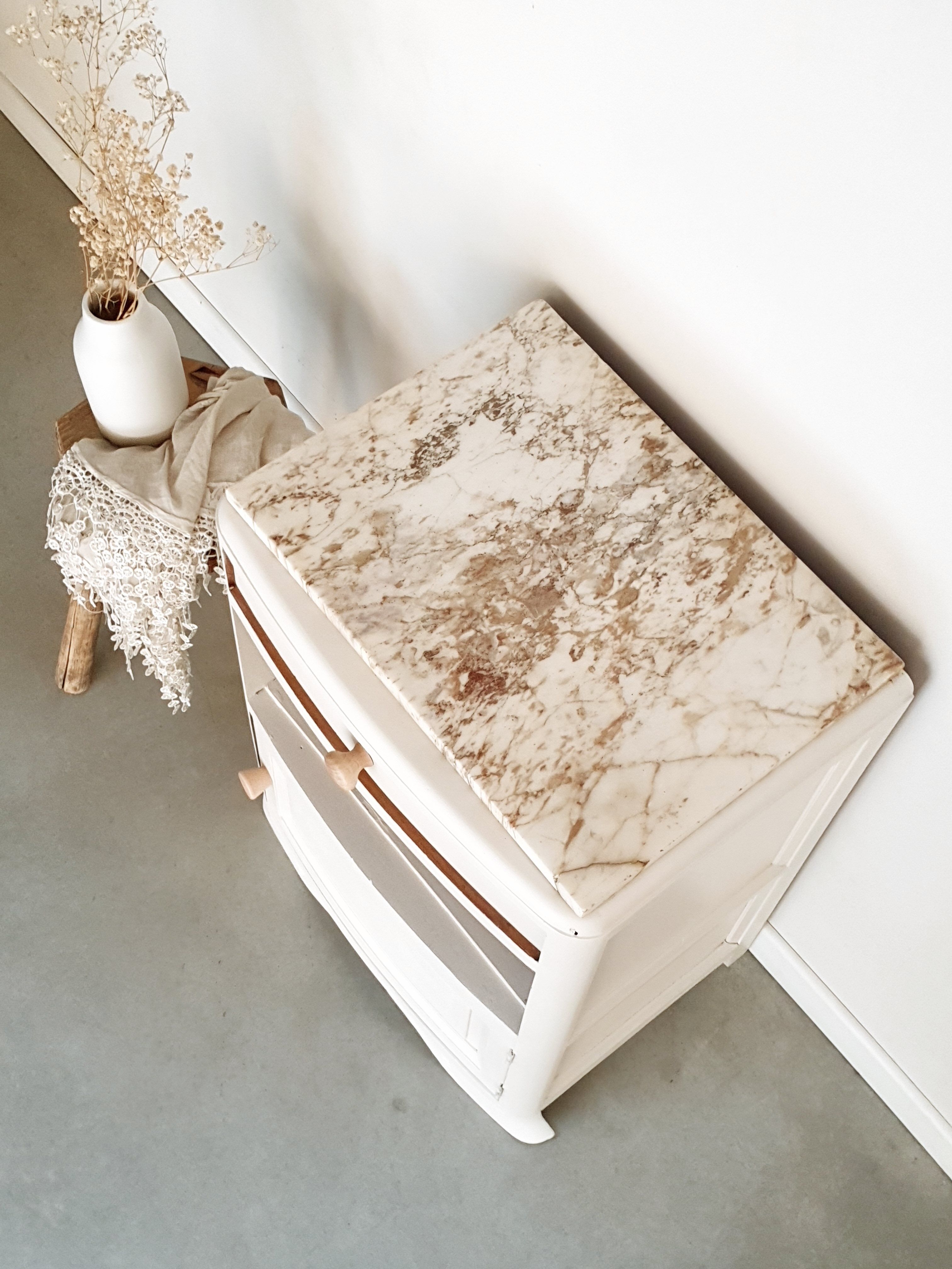 Art deco bedside table