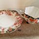 English porcelain cup and saucer