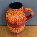 Ceramic flame vase by Scheurich Germany model 420-37