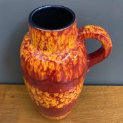 Ceramic flame vase by Scheurich Germany model 420-37