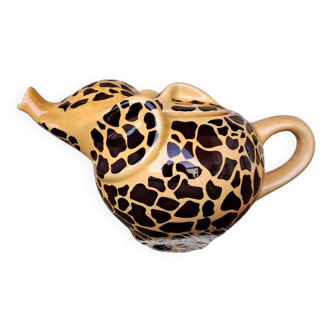 Théière Éléphant motif girafe
