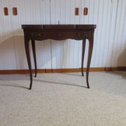 Secretary with mechanism - 4 secret drawers - lock - marquetry chessboard - 1950