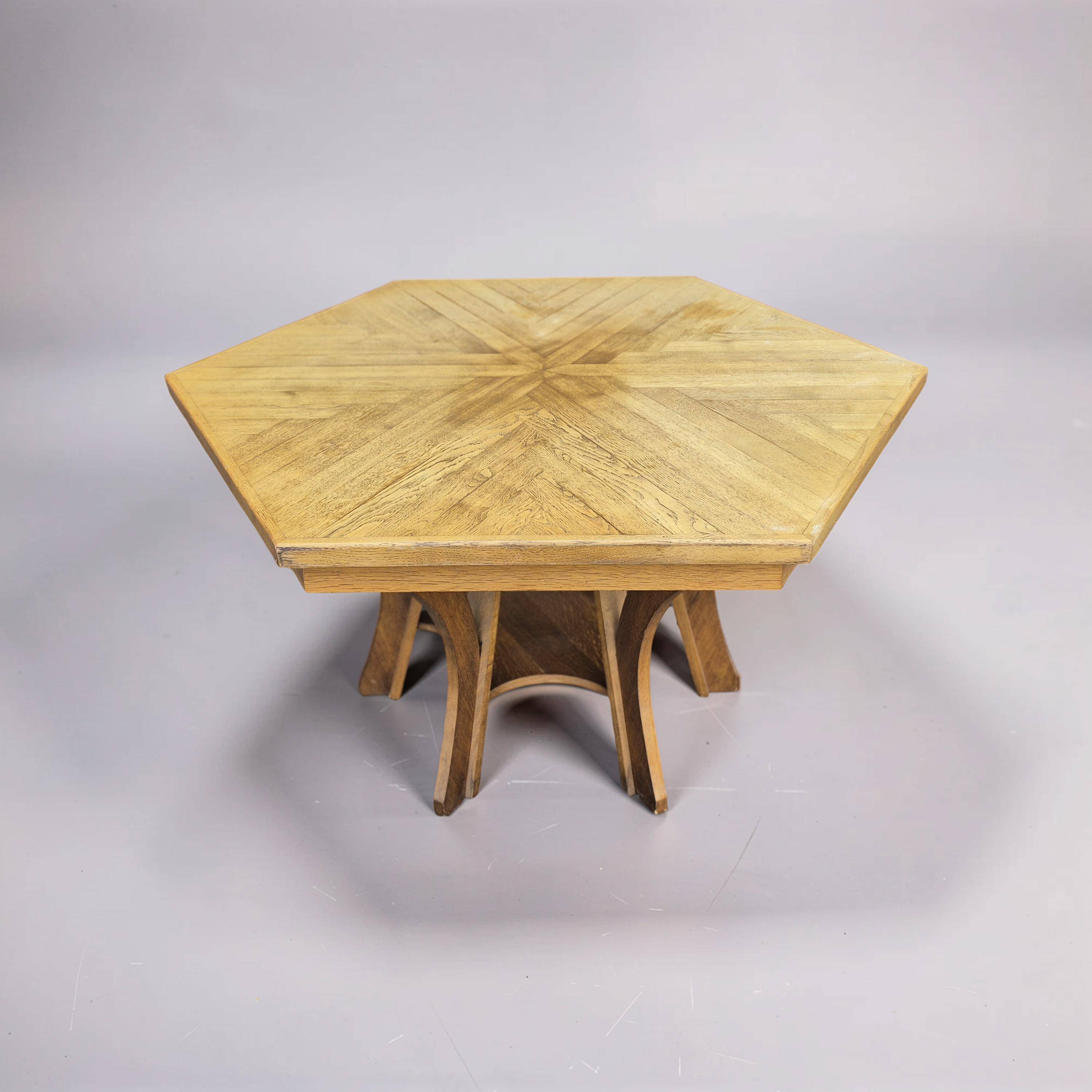 Modernist Handcrafted Dining Table, Netherlands, 1990s