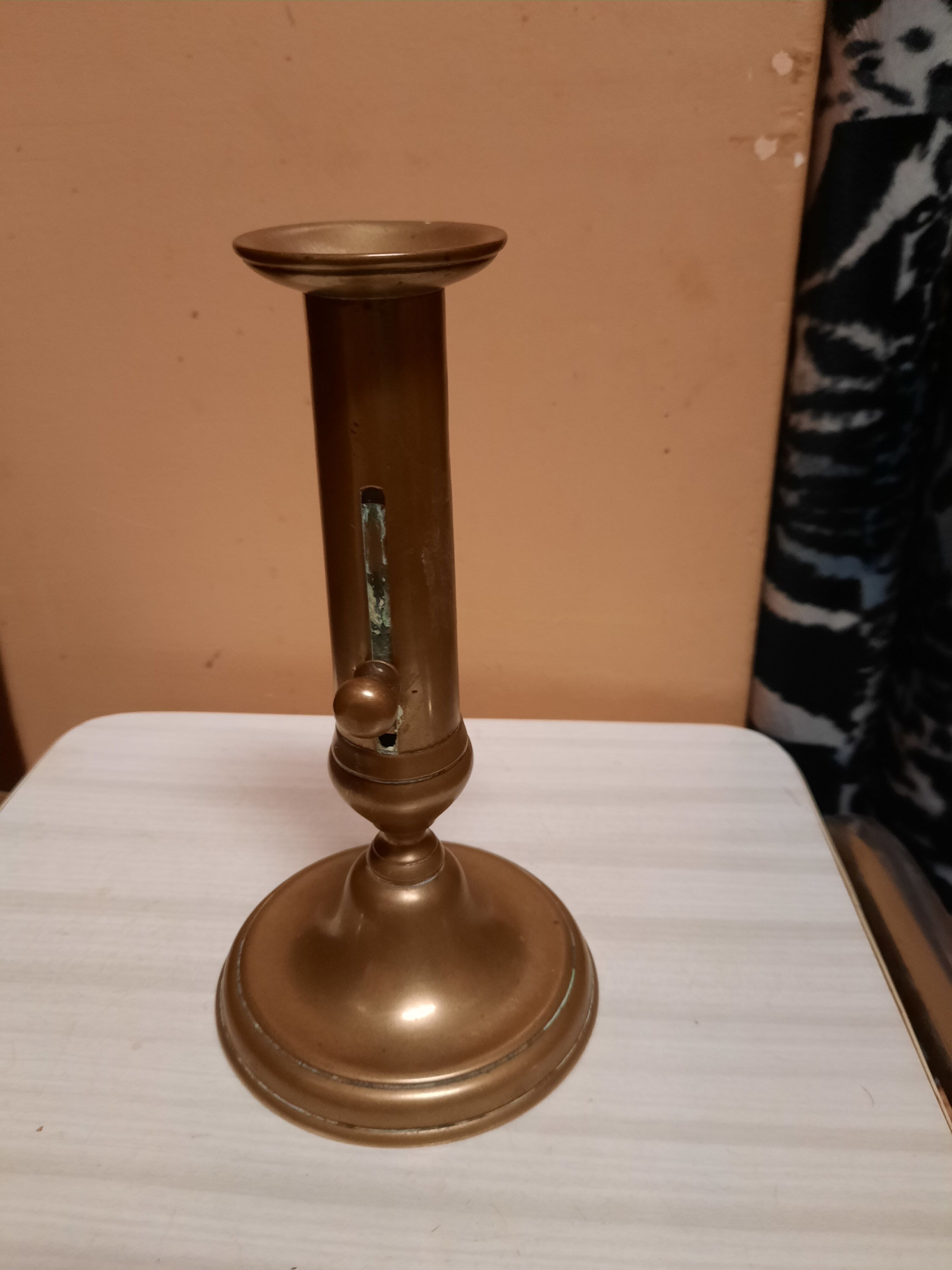Brass candle holder