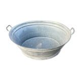 Bassine baignoire en zinc vintage 85 litres