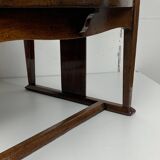 Chaise Arts and Crafts de William Birch par EG Punnett pour Liberty & Co. vers 1900