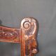Paire de chaises anciennes pieds sabot