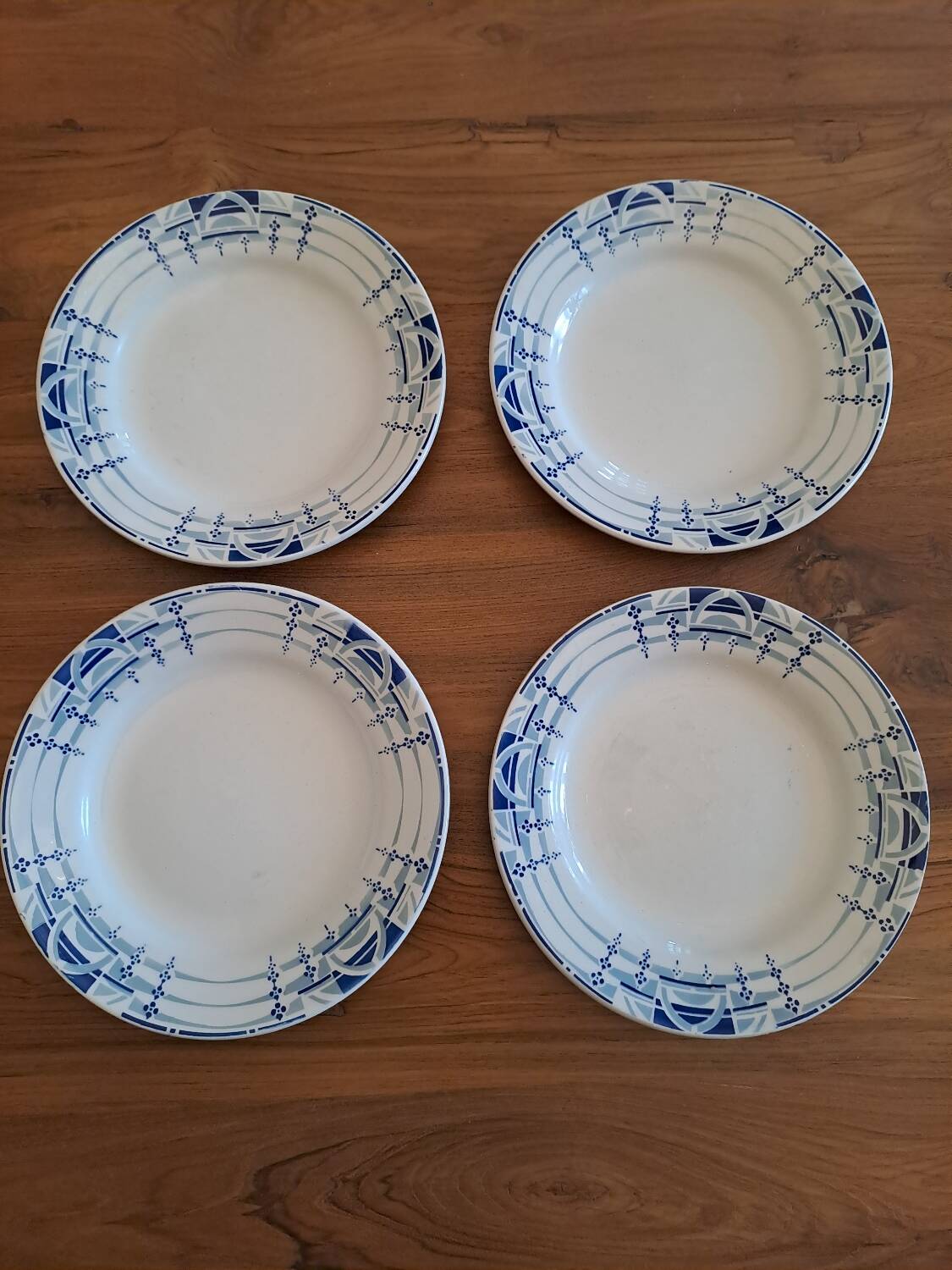 Antique dessert plates
