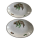 Very pretty little vintage Digoin Sarreguemines fern dishes