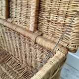 Large format wicker trunk