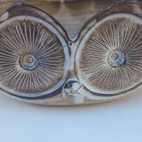 Vintage Owl ceramic pocket