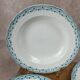 Lot de 3 assiettes creuses Orléans Sarreguemines & Digoin