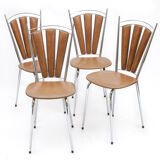 4 Soudexvinyl chairs