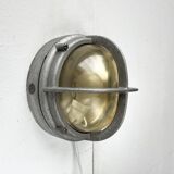 Mid-Century Danish Outdoor Metal Wall Lamp Model Skot by Lauritz Knudsen for Louis Poulsen, 1960s