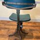 Bienaise industrial workshop chair green fabrics 1951