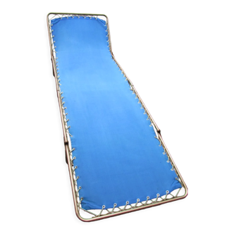 Camp bed, vintage relax, Lafuma foldable extra bed