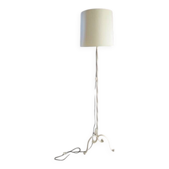 Vintage 60s wrought iron floor lamp
