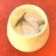 1930s Alabaster cup on pedestal
