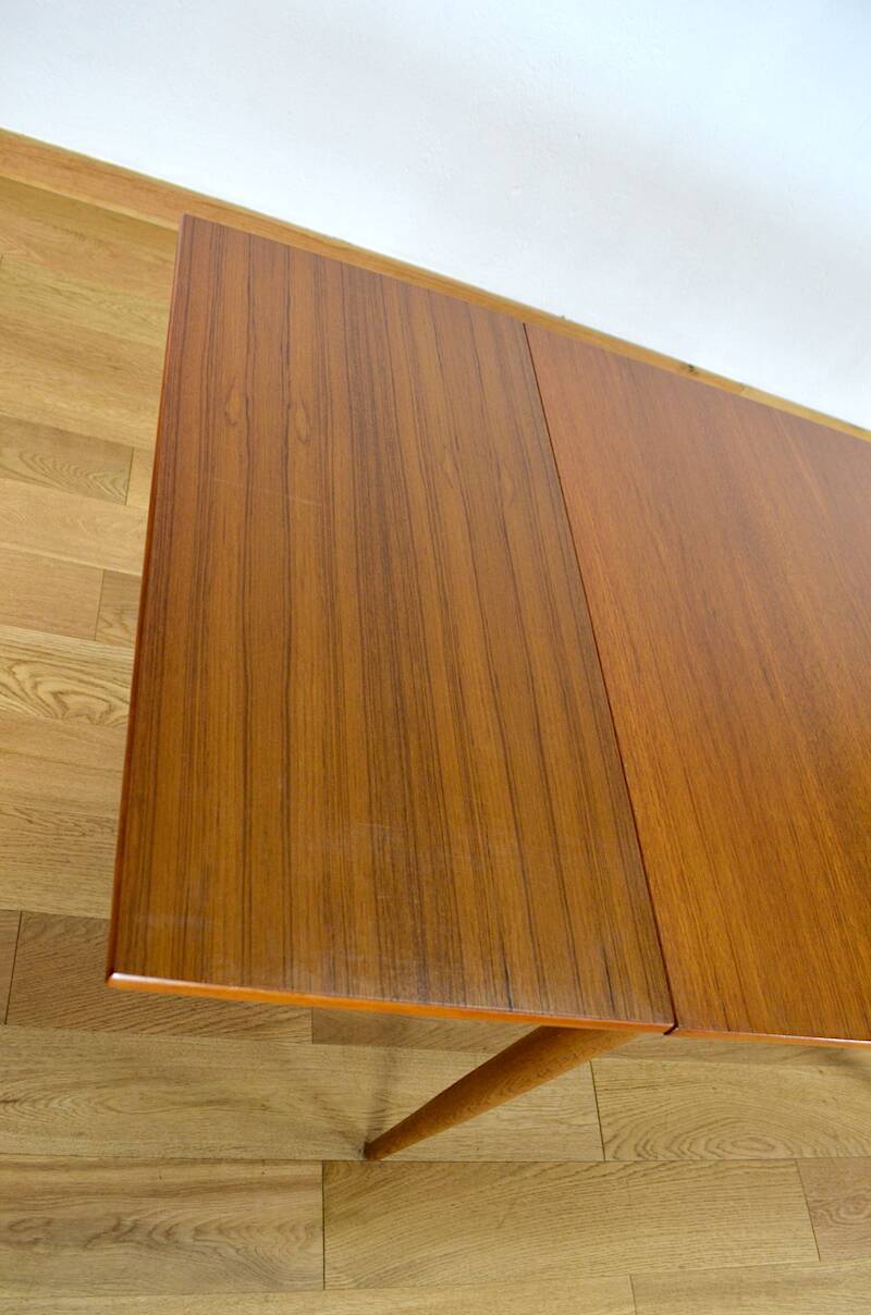 Vintage Scandinavian Teak Table 1960